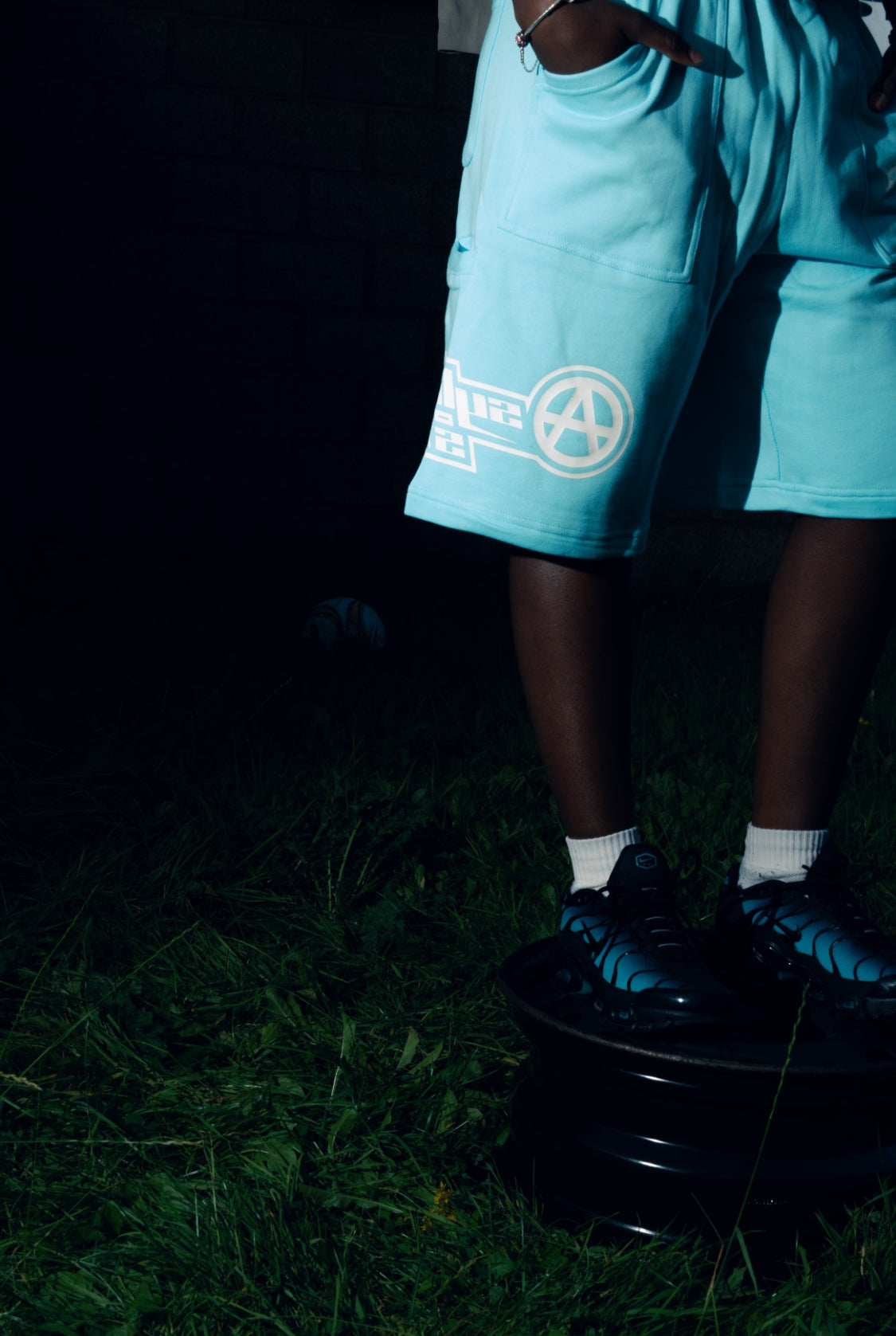 Dolph Blue Tech Shorts